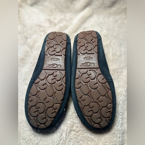 UGG Women's Ansley l suede moccasin slippers - Picture 5 of 7